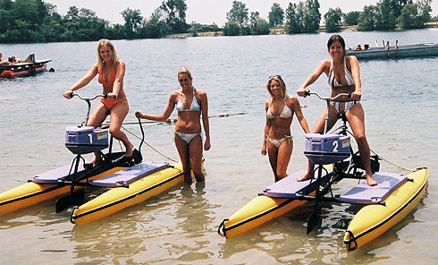 Hydrobikes for fun and fitness!