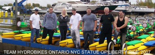 The Hydrobikes Ontario Team