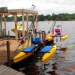 Dave Trusty's Hydrobikes on the Lift