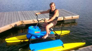 water bicycle hydrobike