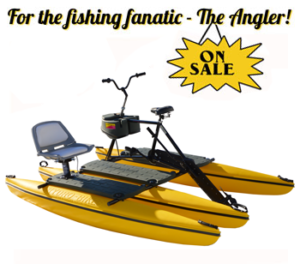 hydrobike angler fishing