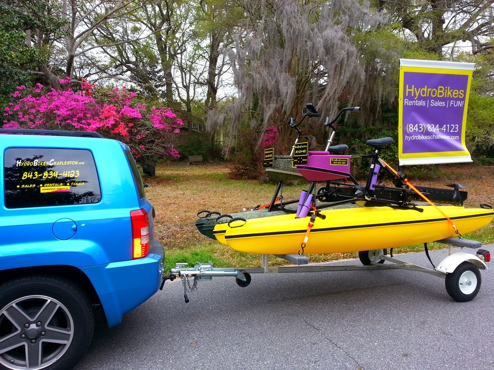 Hydrobike HydroPal trailer