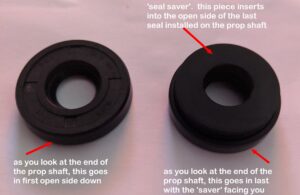 hydrobike propeller seal repair